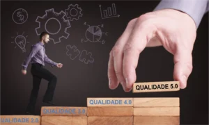 Qualidade 5.0 é um novo degrau a ser alcançado na evolução da gestão da qualidade.